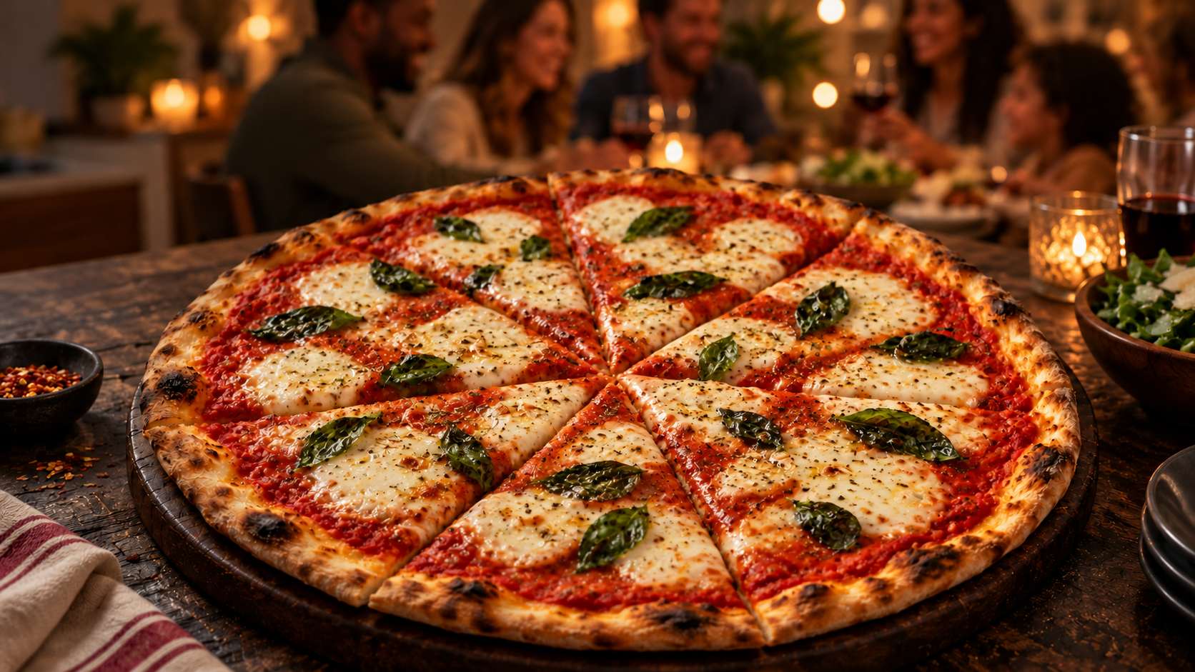 Margherita pizza