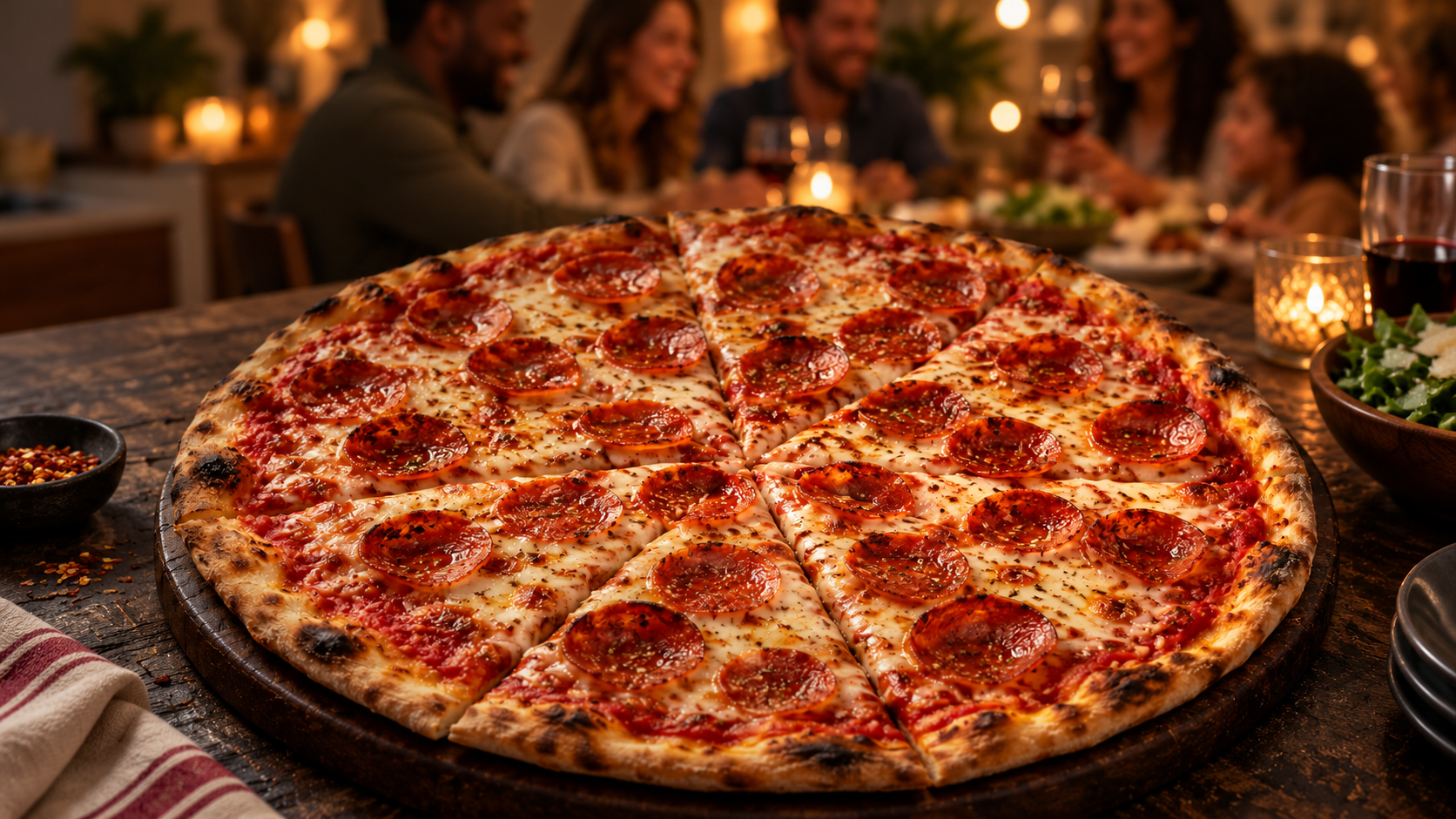Pepperoni pizza